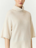 YASEMILA 2/4 WOOL KNIT PULLOVER