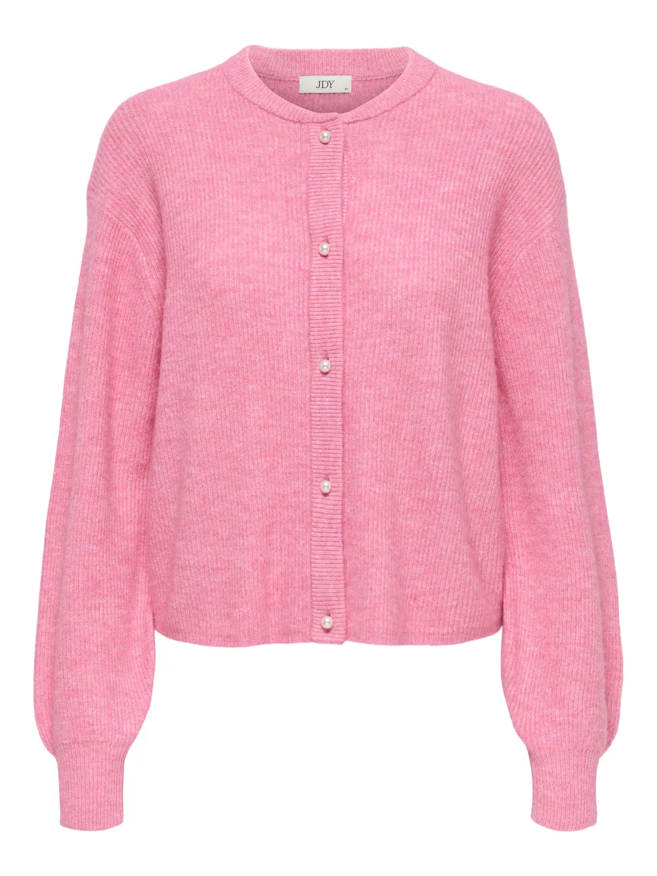 JDYLUMI L/S BUTTON CARDIGAN PINK