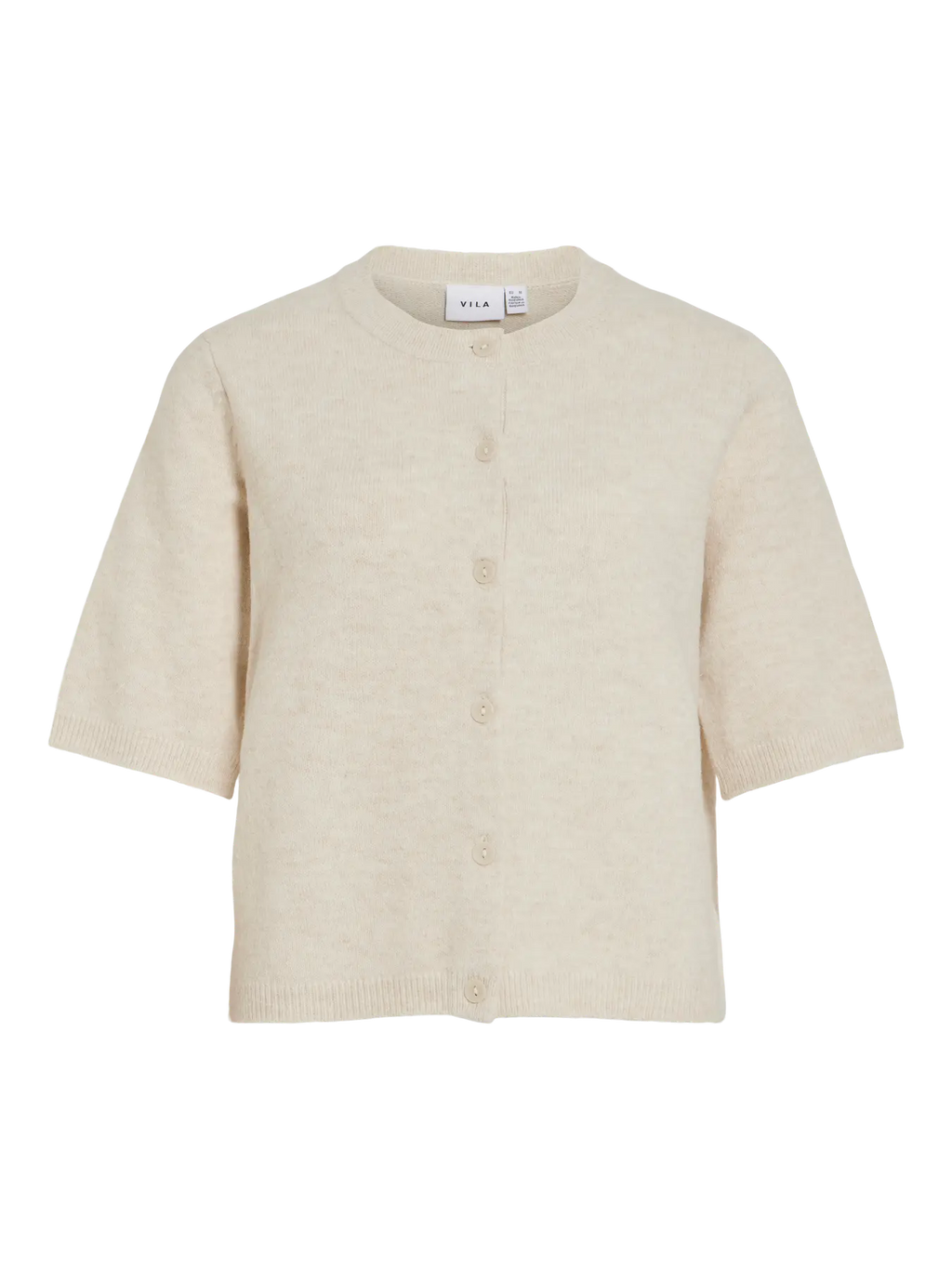 VILIGA 2/4 O-NECK KNIT CARDIGAN BIRCH