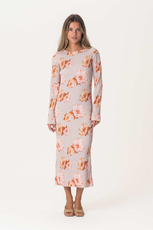 OdaIC Dress - Dusty Rose Print