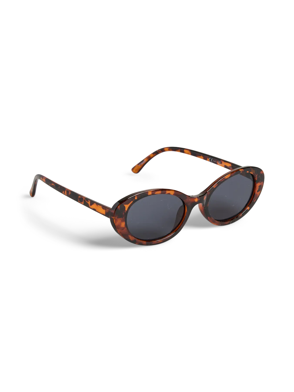 PCSANNA SUNGLASSES BROWN STONE TURTLE