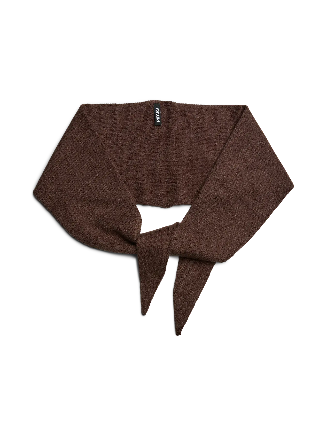 PCKOMMA TRIANGLE SCARF HOT FUDGE