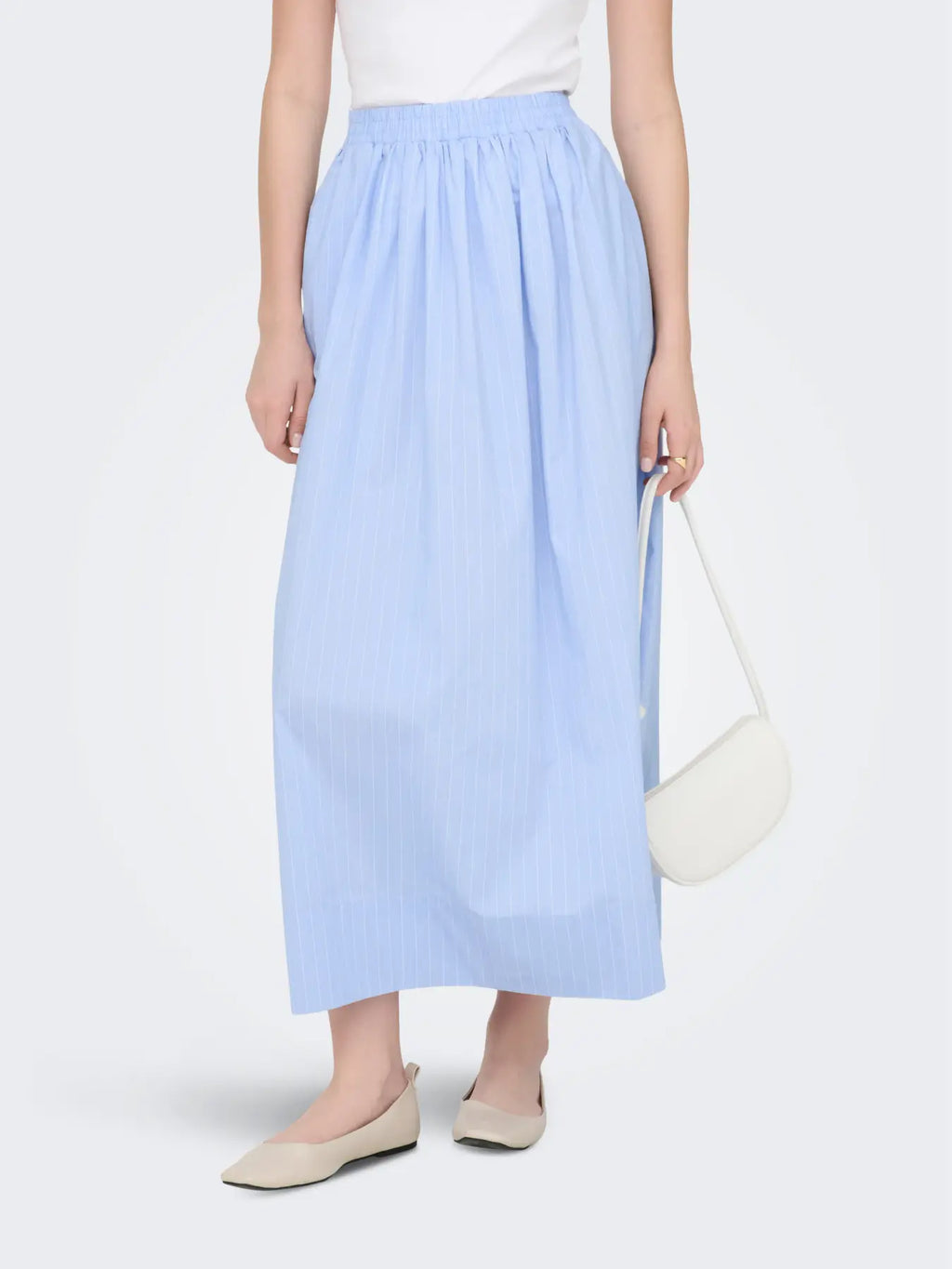 JDYMIO HW MIDI SKIRT- Cashmere blue