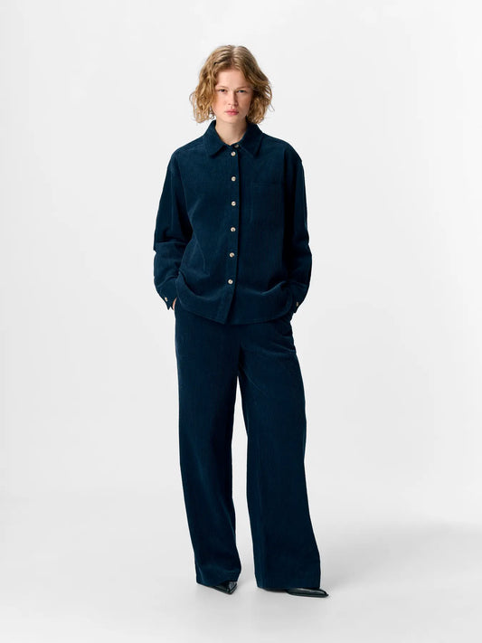 OBJGALA MW RE WIDE PANT NAVY