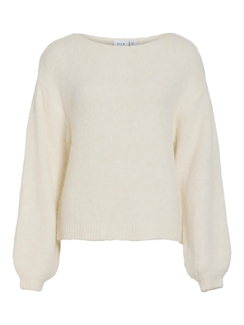 VIMARLEY L/S KNIT PULLOVER EGRET