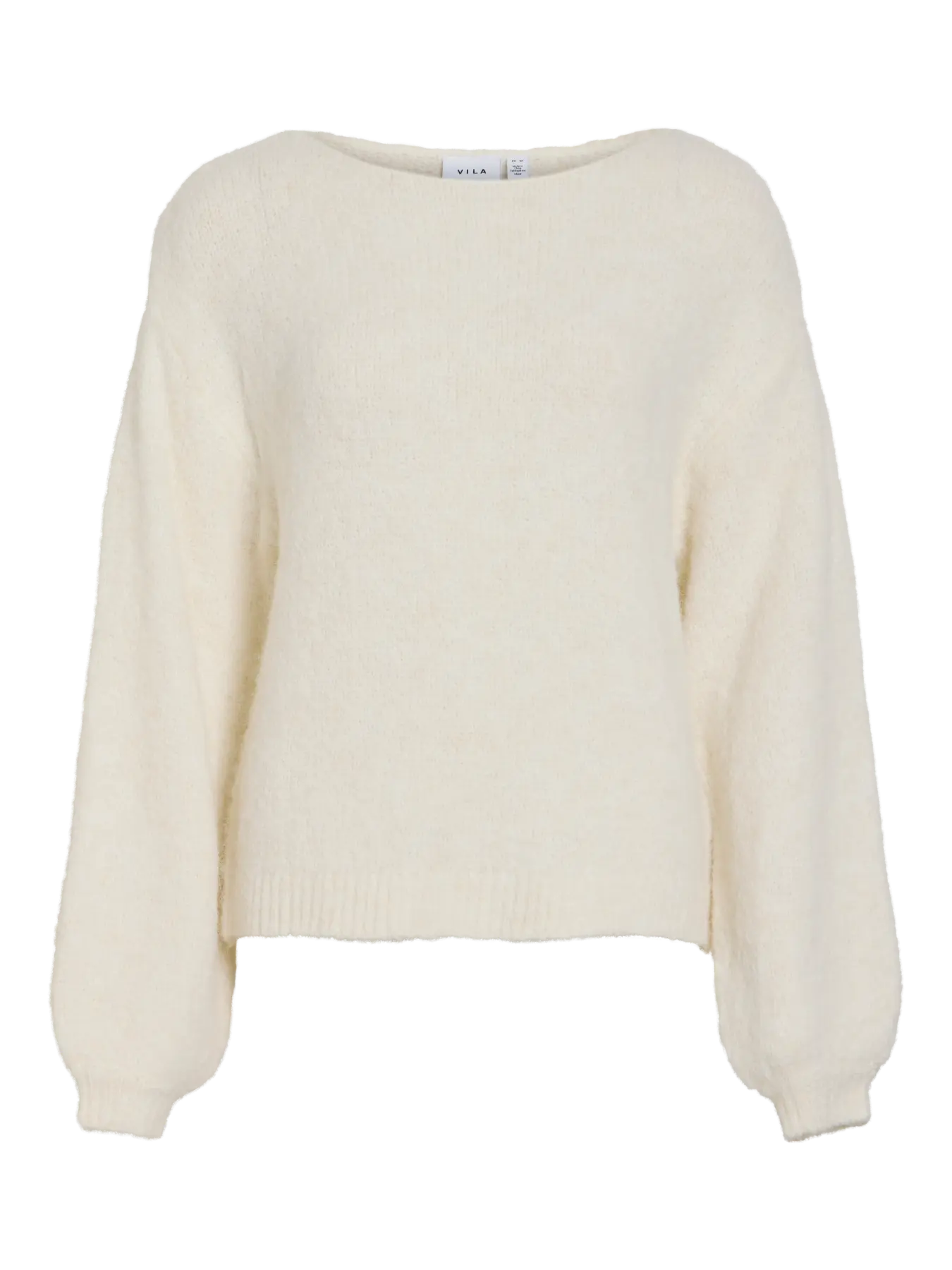 VIMARLEY L/S KNIT PULLOVER EGRET