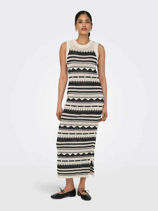 ONLMERIDA SL O-NECK DRESS