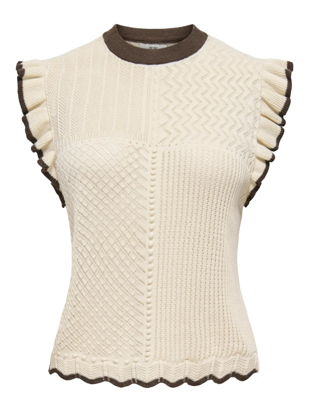 JDYVIOLET S/L FRILL PULLOVER