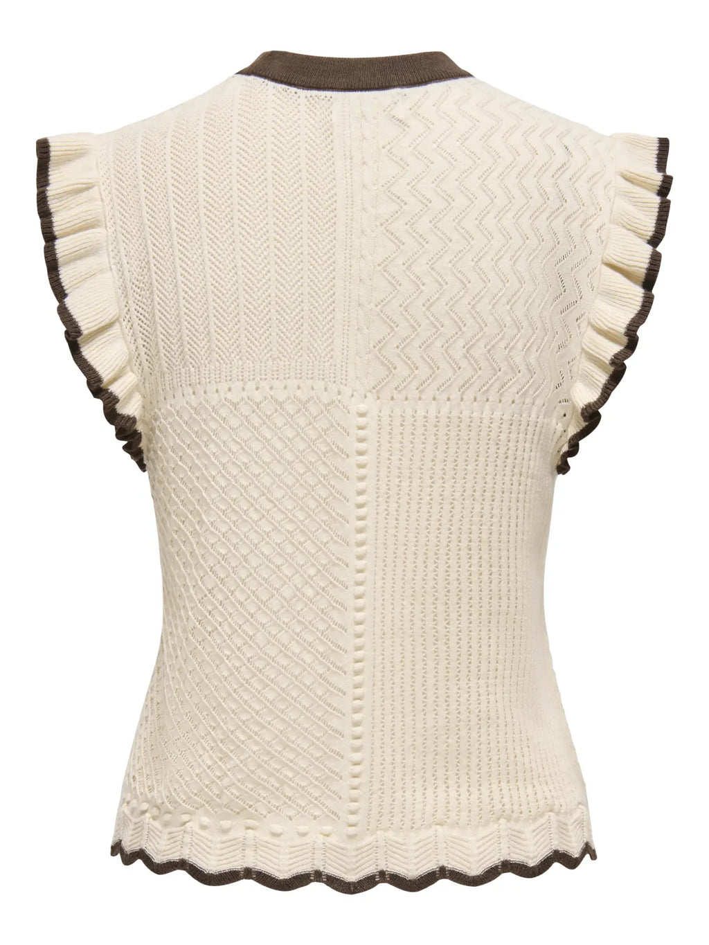 JDYVIOLET S/L FRILL PULLOVER