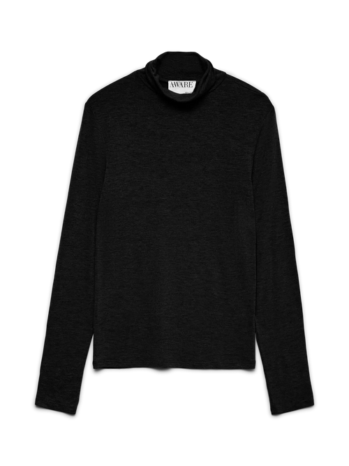 AWGLESHA LS ROLL NECK TOP