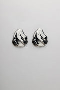 Swirl Earrings Silver