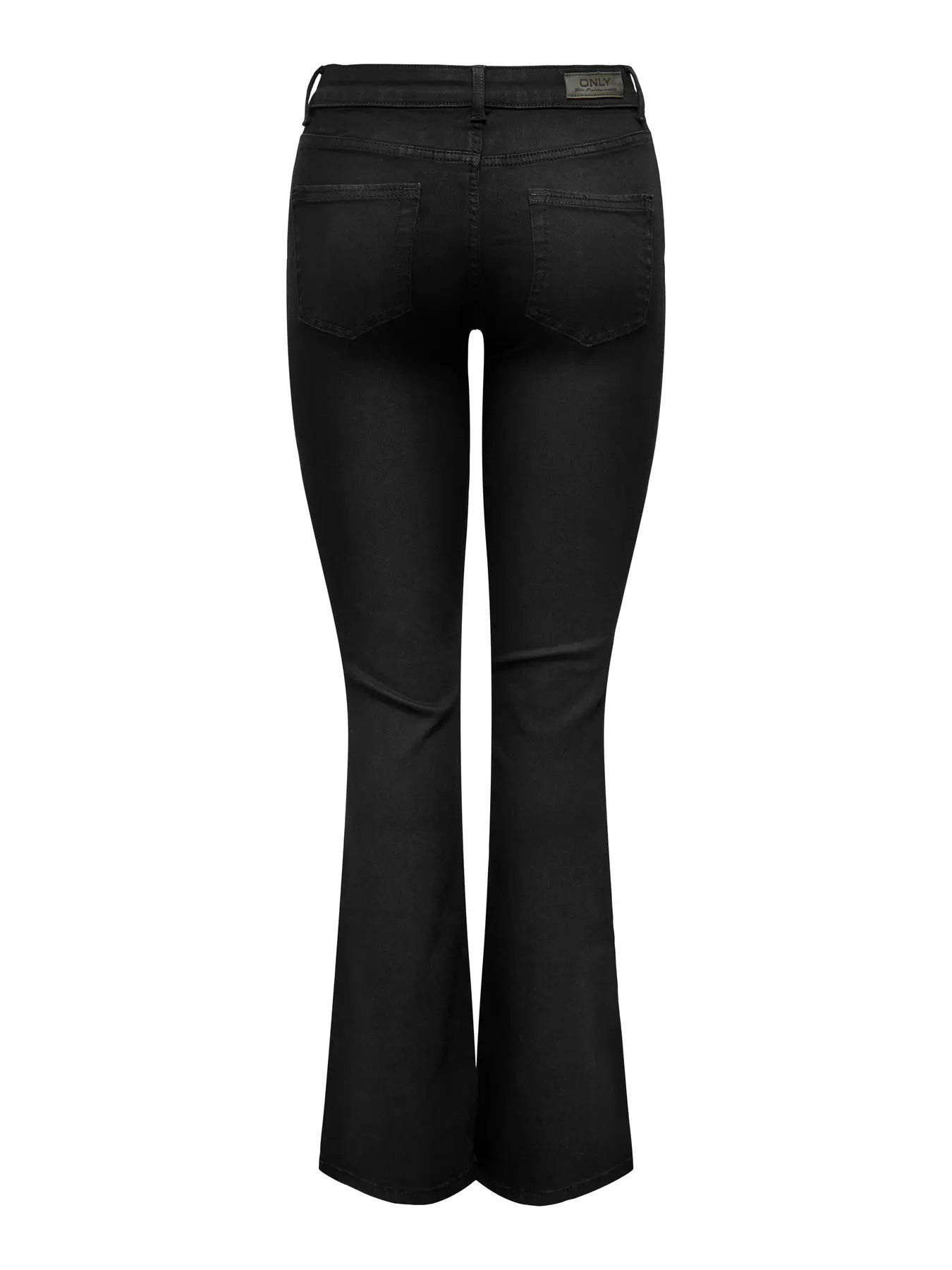 ONLBLUSH MID FLARED JEANS BLACK