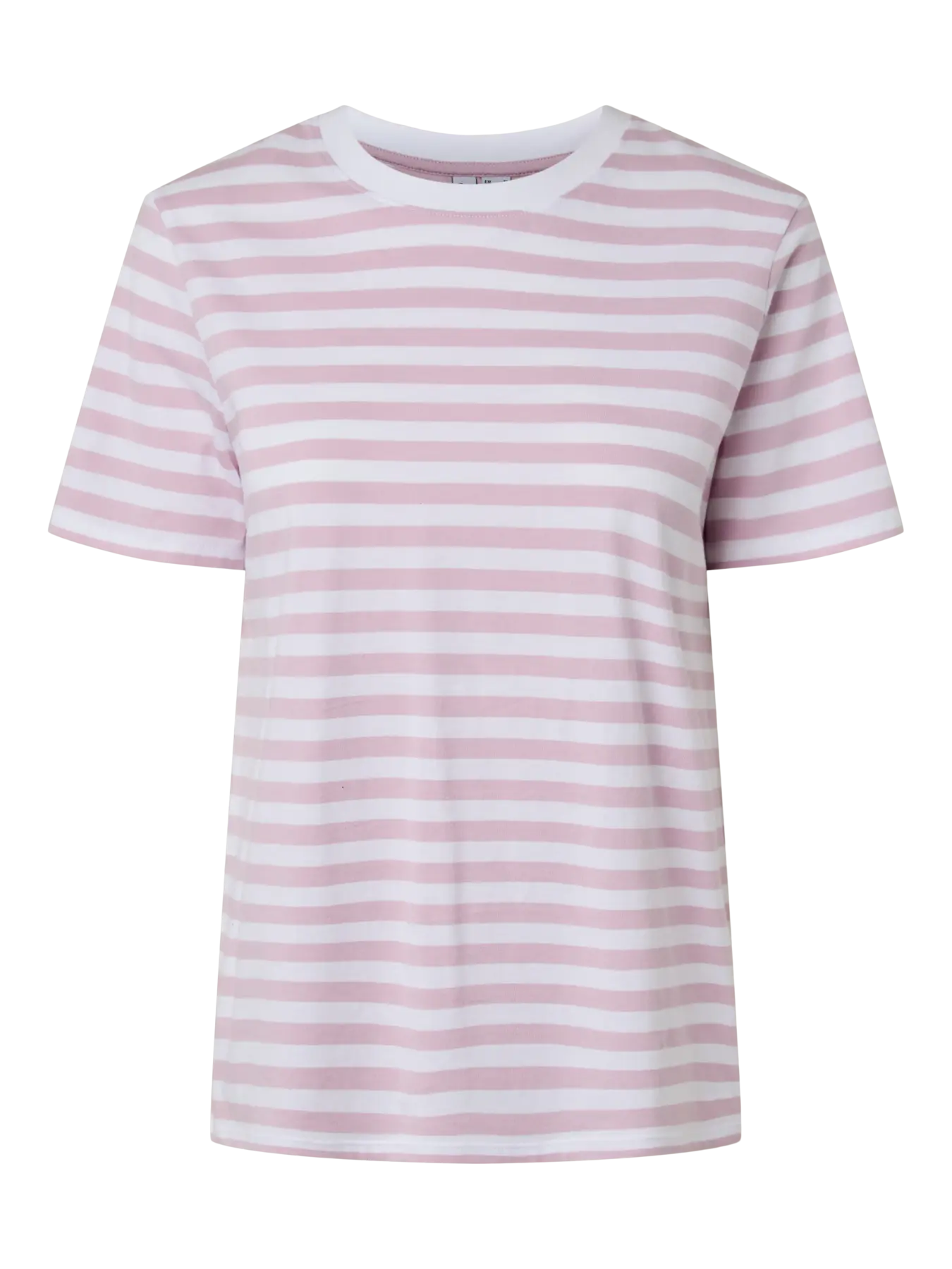 PCRIA SS TEE STRIPES PINK