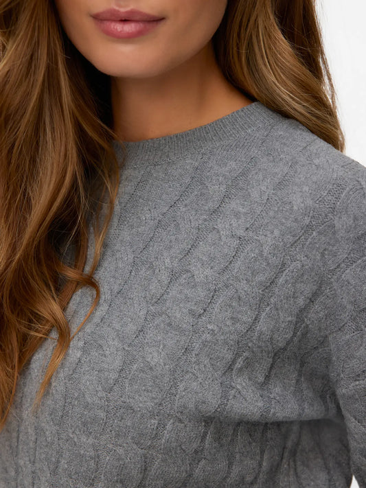 AWLORELLA LS O-NECK KNIT