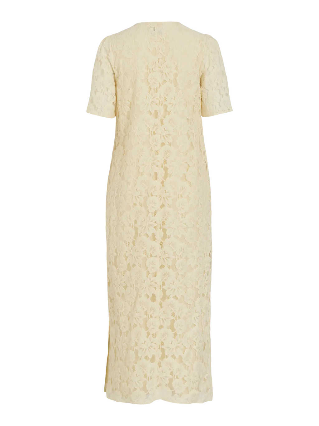 VIMALA 2/4 SLEEVE LACE DRESS