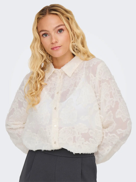 JDYMAIA L/S SHIRT CLOUD DANCER