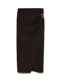 VMKACY NW DRAPE ANKLE SKIRT