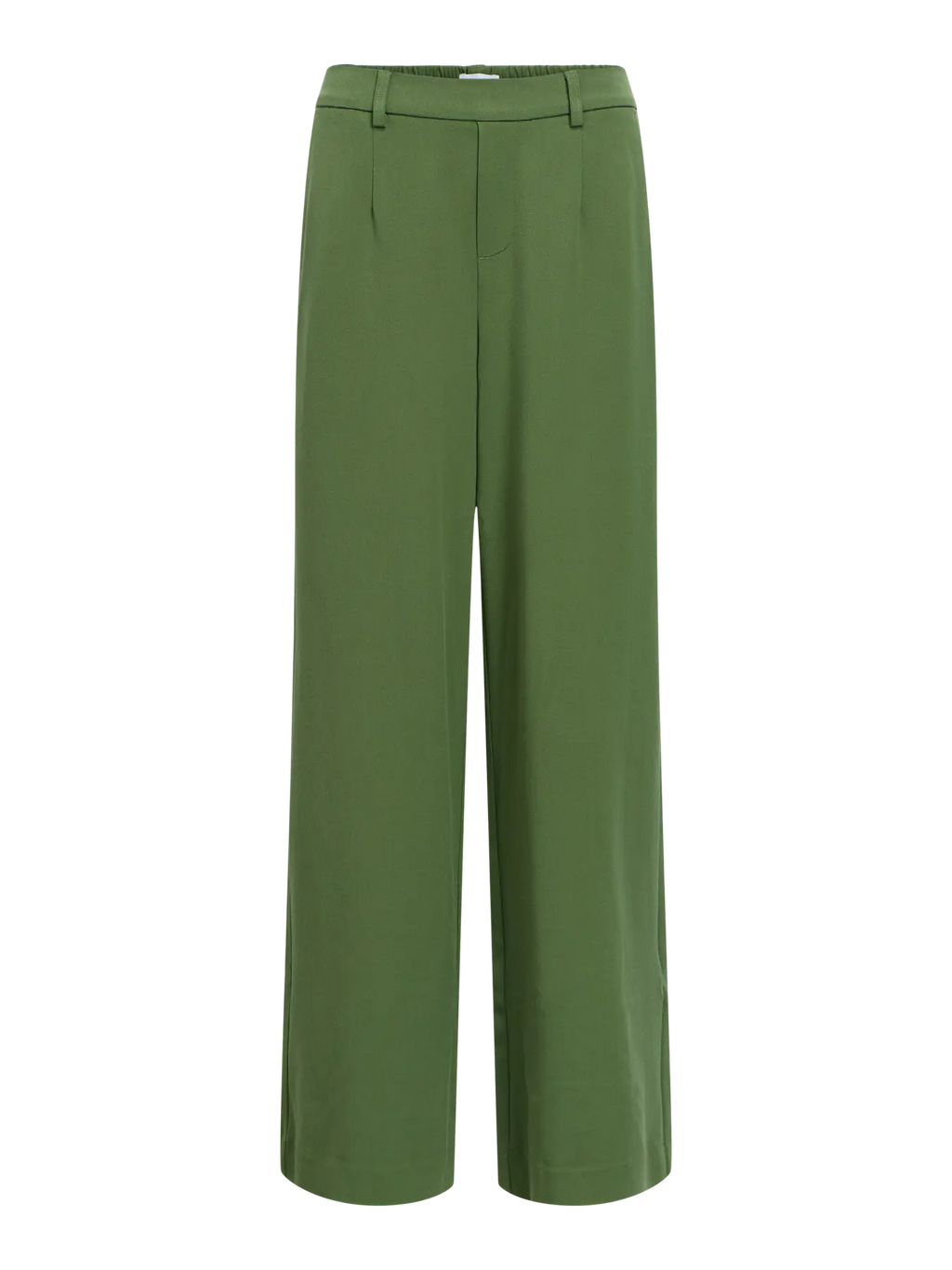 OBJLISA WIDE PANT BRONZE GREEN