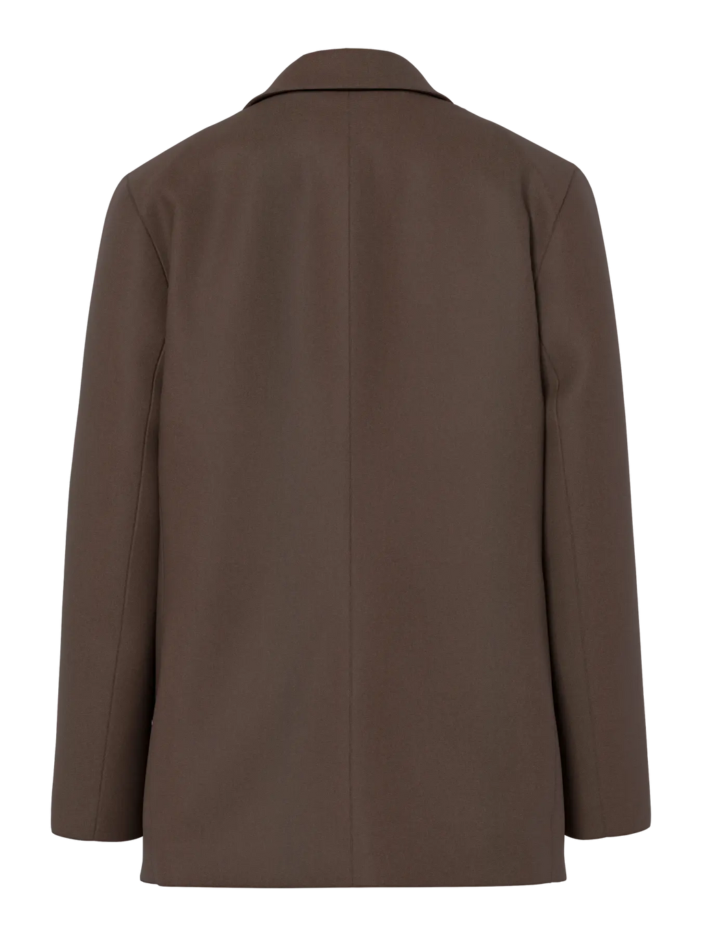 PCKAMIL LS LOOSE BLAZER HOT FUDGE