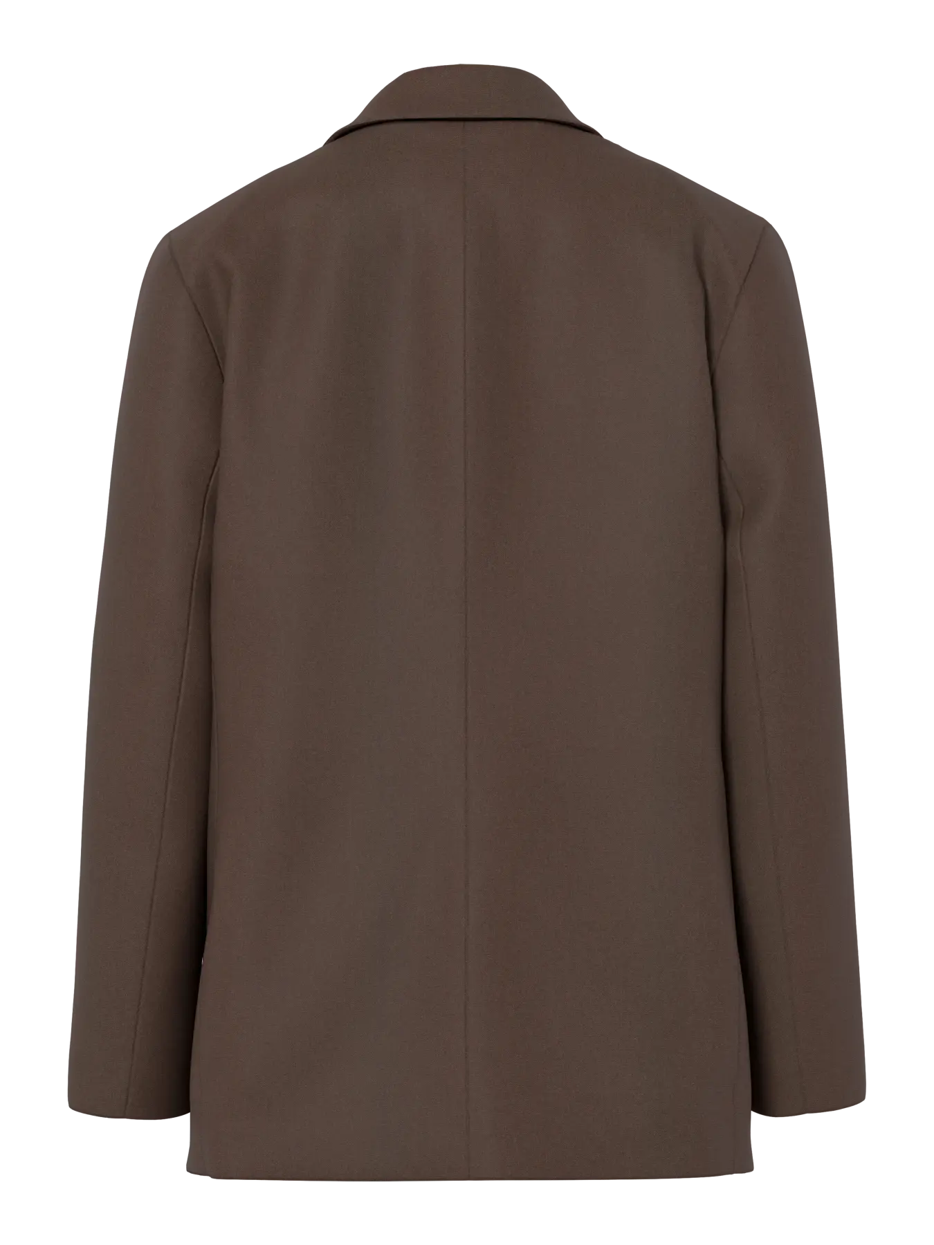 PCKAMIL LS LOOSE BLAZER HOT FUDGE
