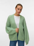 VMMAYBE LS OPEN CARDIGAN MISTLETOE