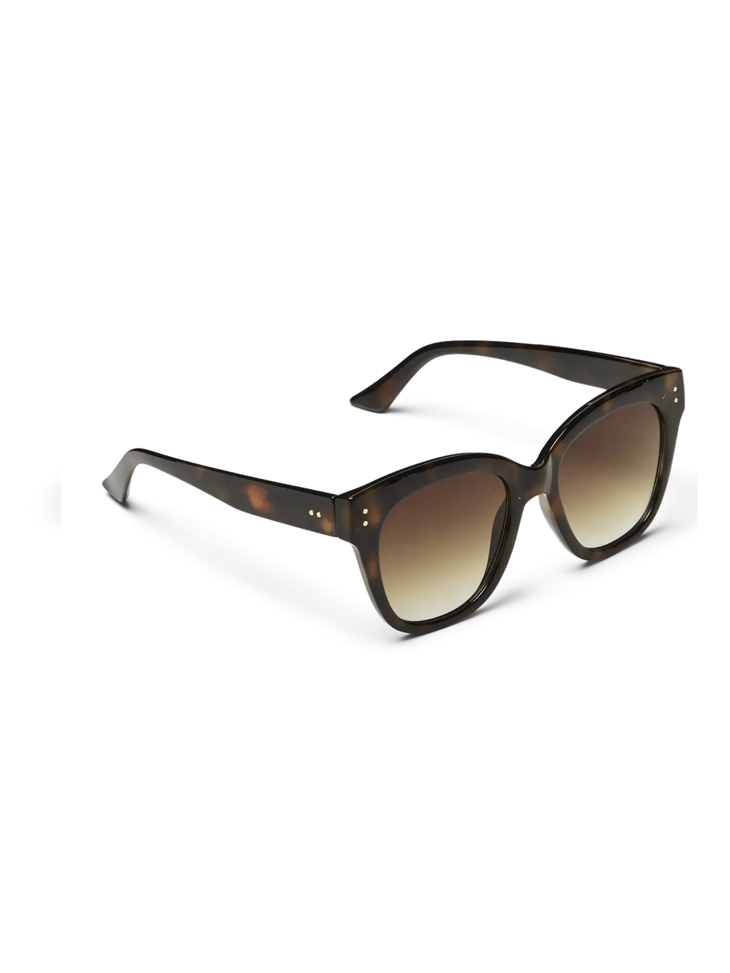 PCBELINA SUNGLASSES BLACK TURTLE