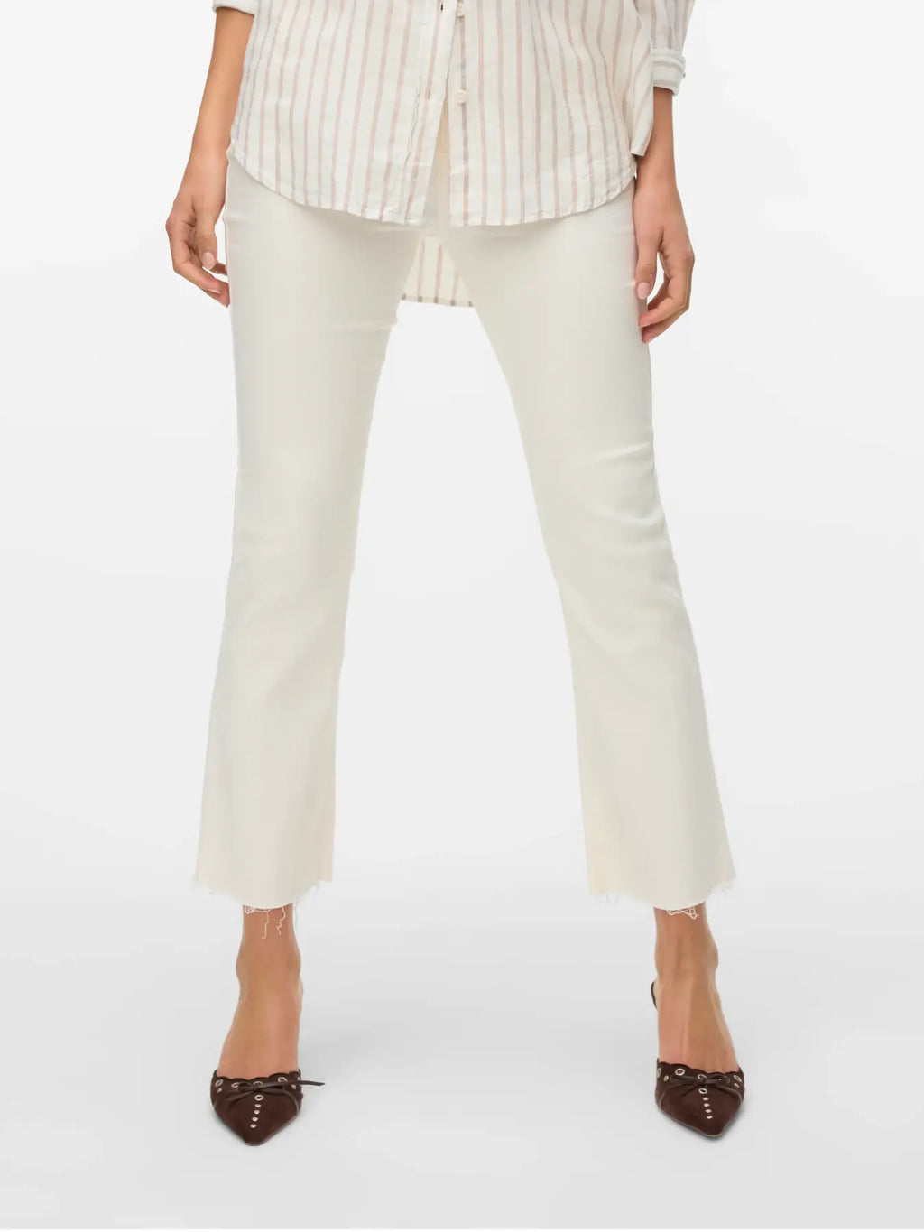 VMWILD SHEILA MR KICK FLARE SNOW WHITE