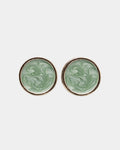 Ava Pearl Earrings- Pearl green