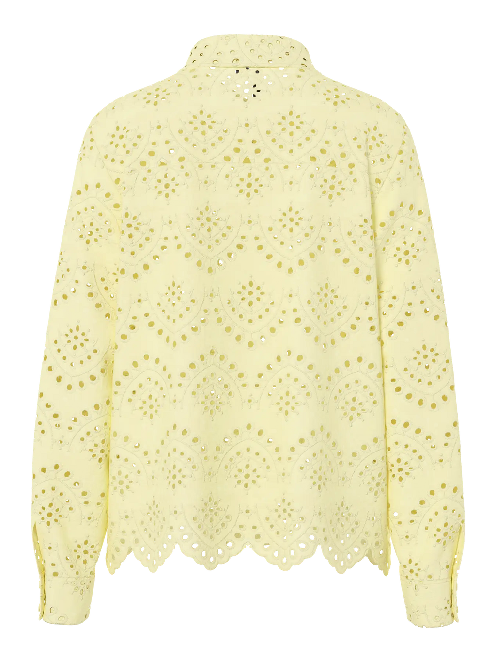 PCVILDE LS SHIRT FRENCH VANILLA