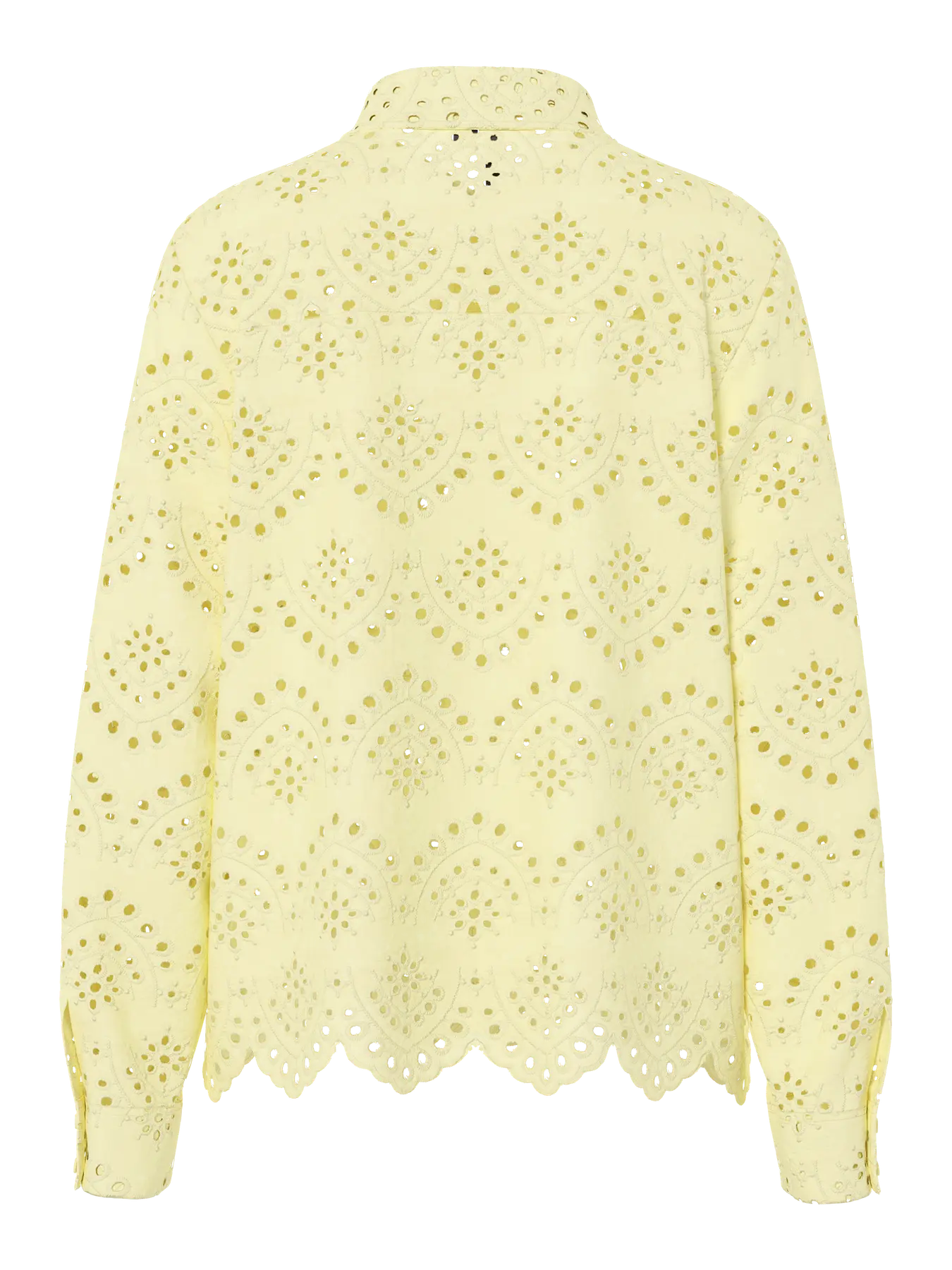 PCVILDE LS SHIRT FRENCH VANILLA