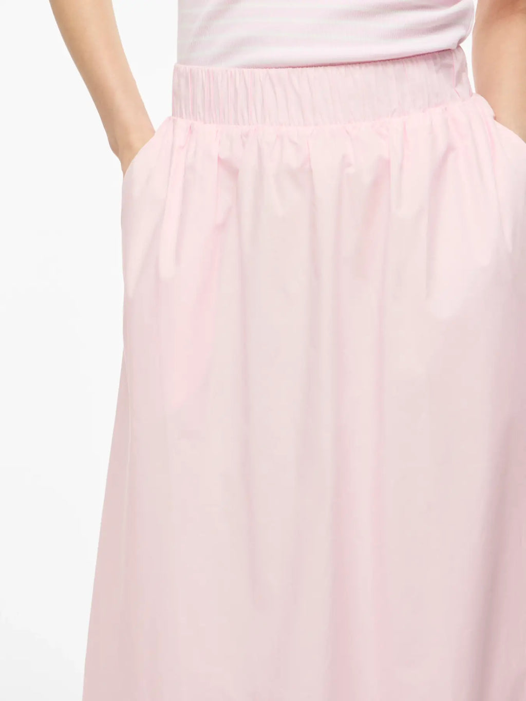 VISOPHIE HW ANKLE SKIRT PINK